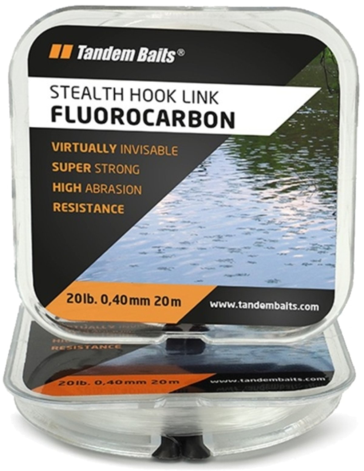 Fluorocarbonový silon TB Stealth 20 m 20 lb / 0,40 mm