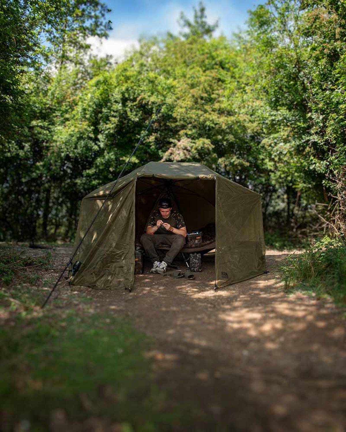 Moskytiéra Fox 60 palců Khaki Mozzy Mesh