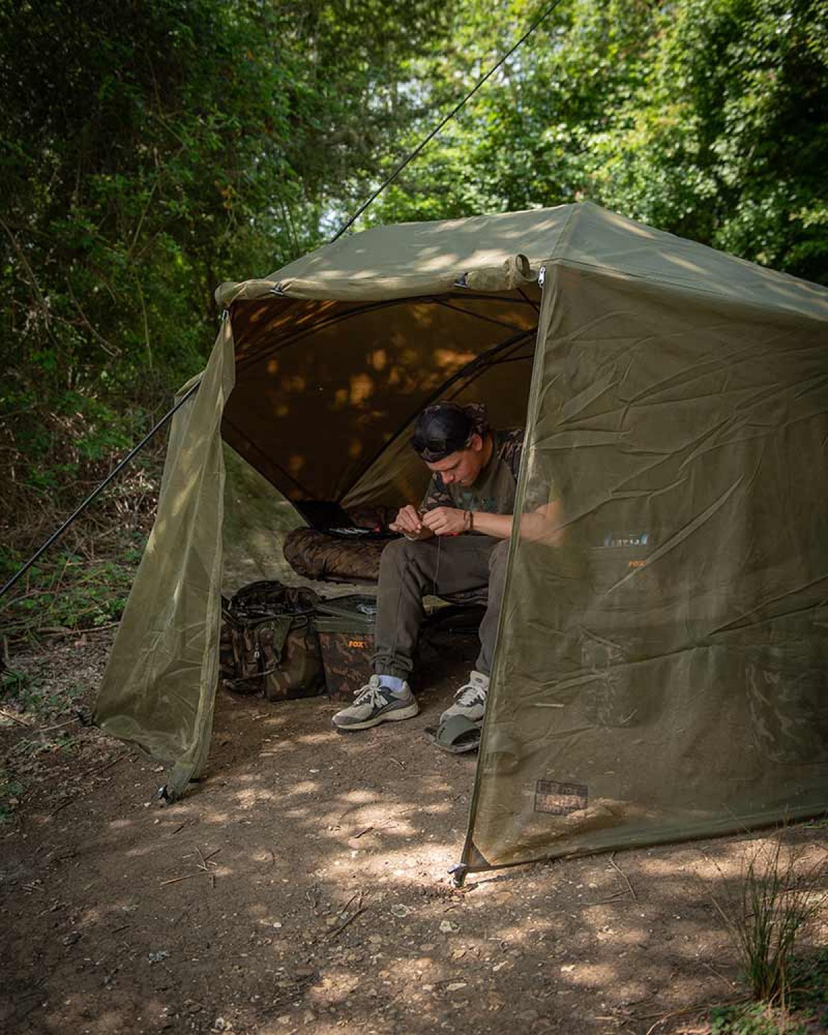 Moskytiéra Fox 60 palců Khaki Mozzy Mesh