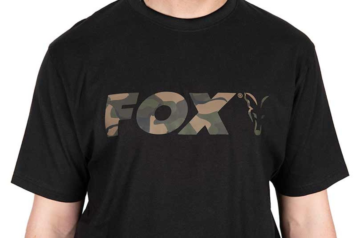 Fox Black/Camo Logo T-Shirt