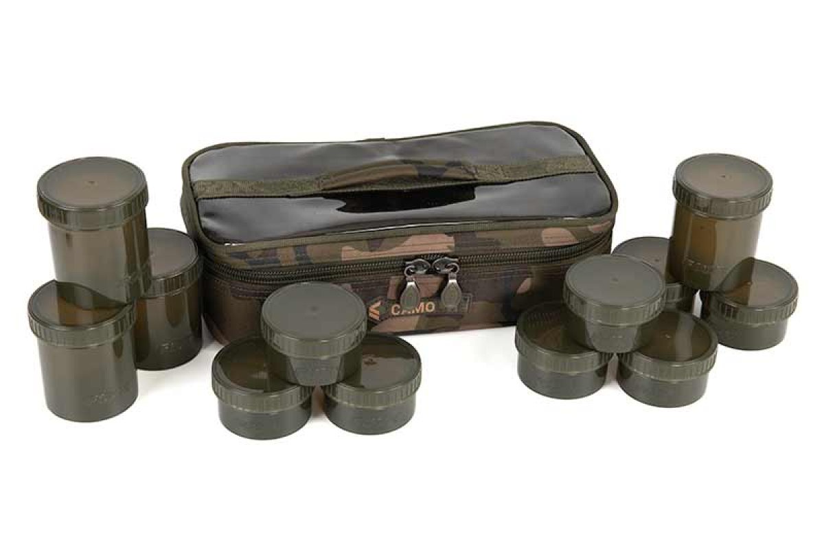 Fox Camolite™ 12 Pot Hookbait Case