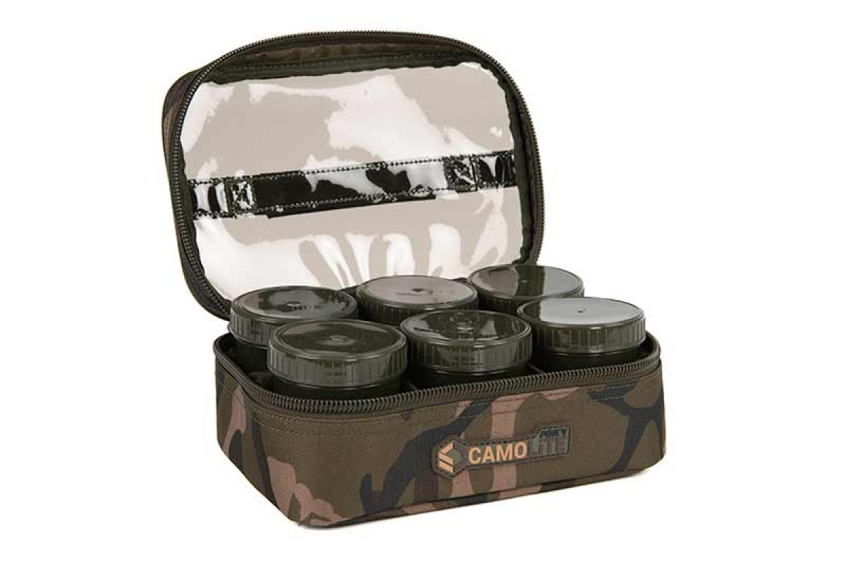 Fox Camolite™ 8 pot Hookbait Case