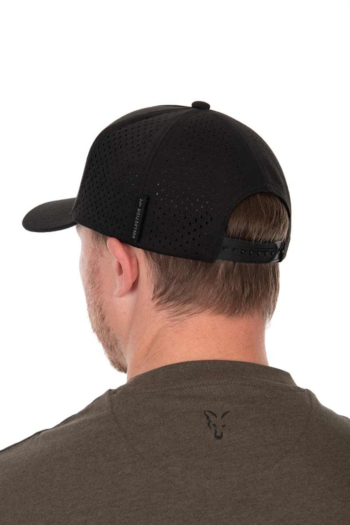 Fox Collection Baseball Cap - Black/Orange 753