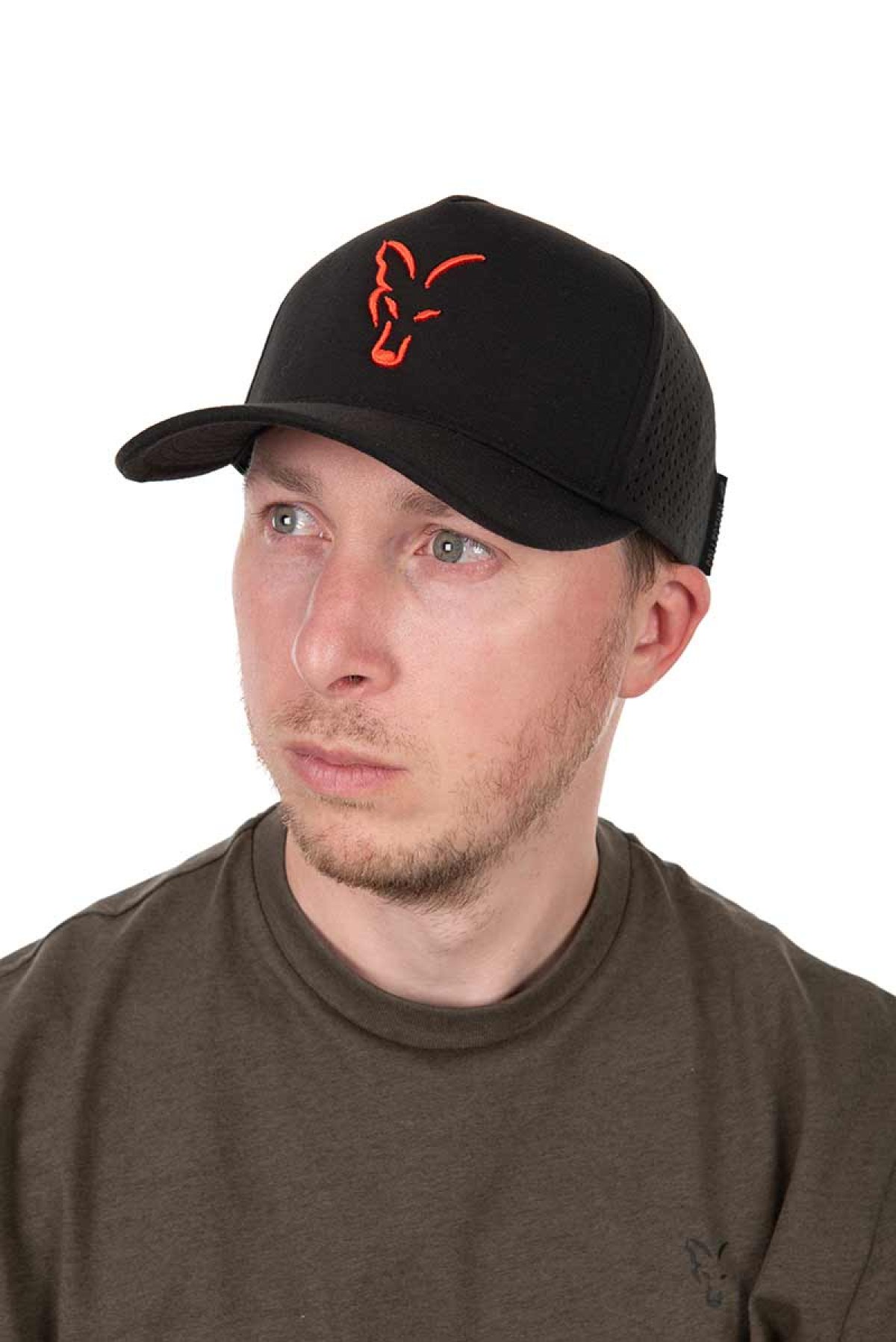 Fox Collection Baseball Cap - Black/Orange 753