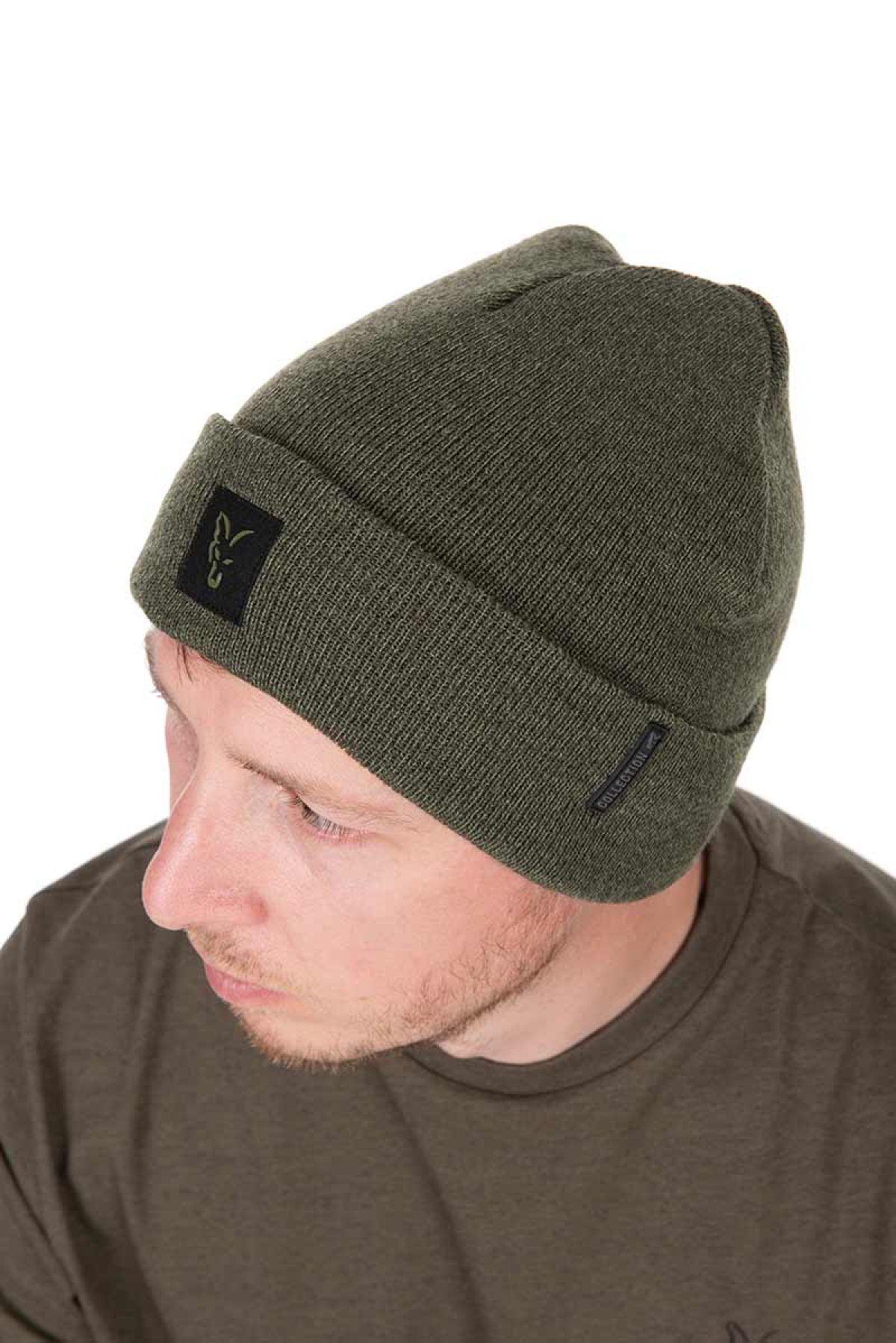 Fox Collection Beanie - Green/Black