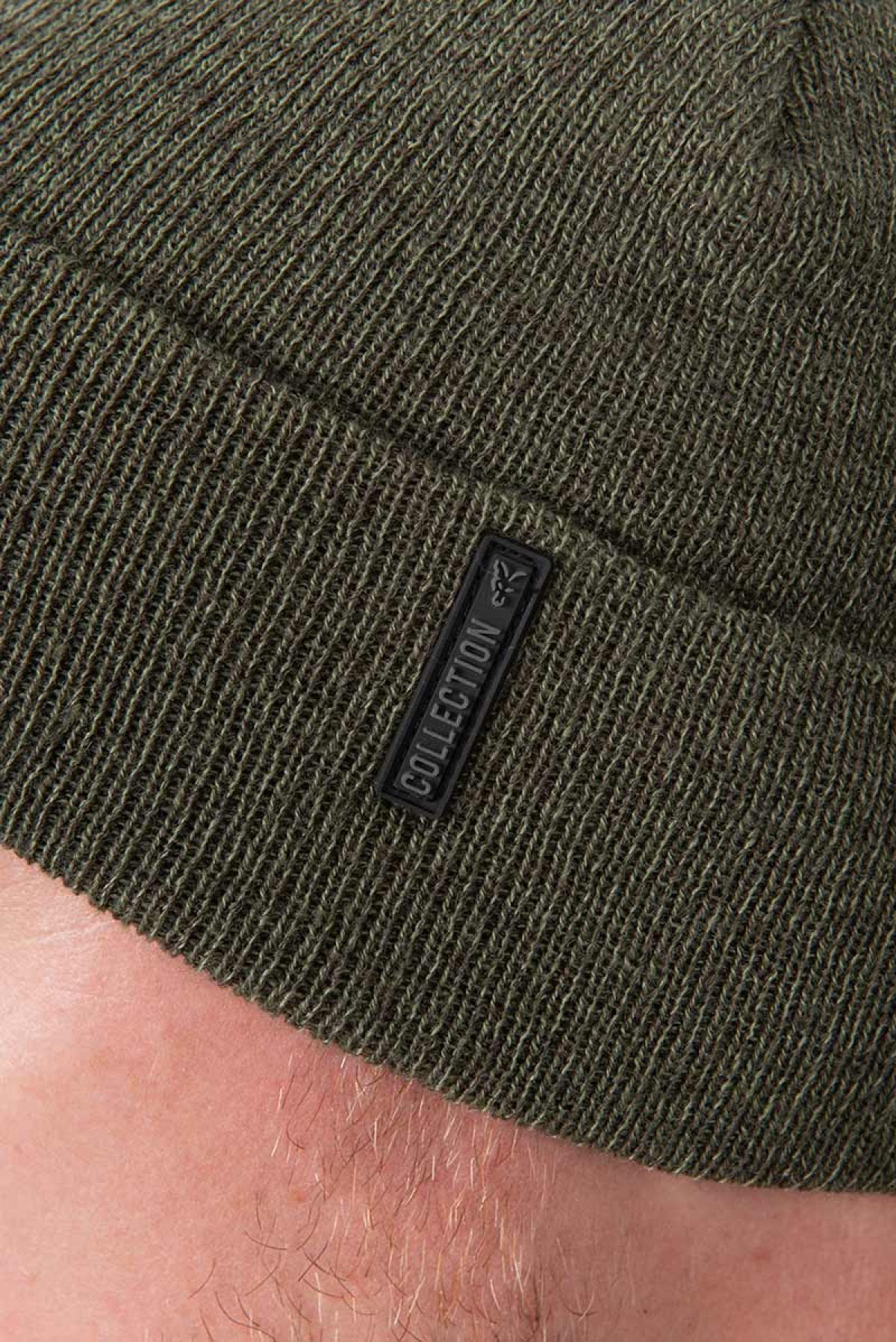 Fox Collection Beanie - Green/Black