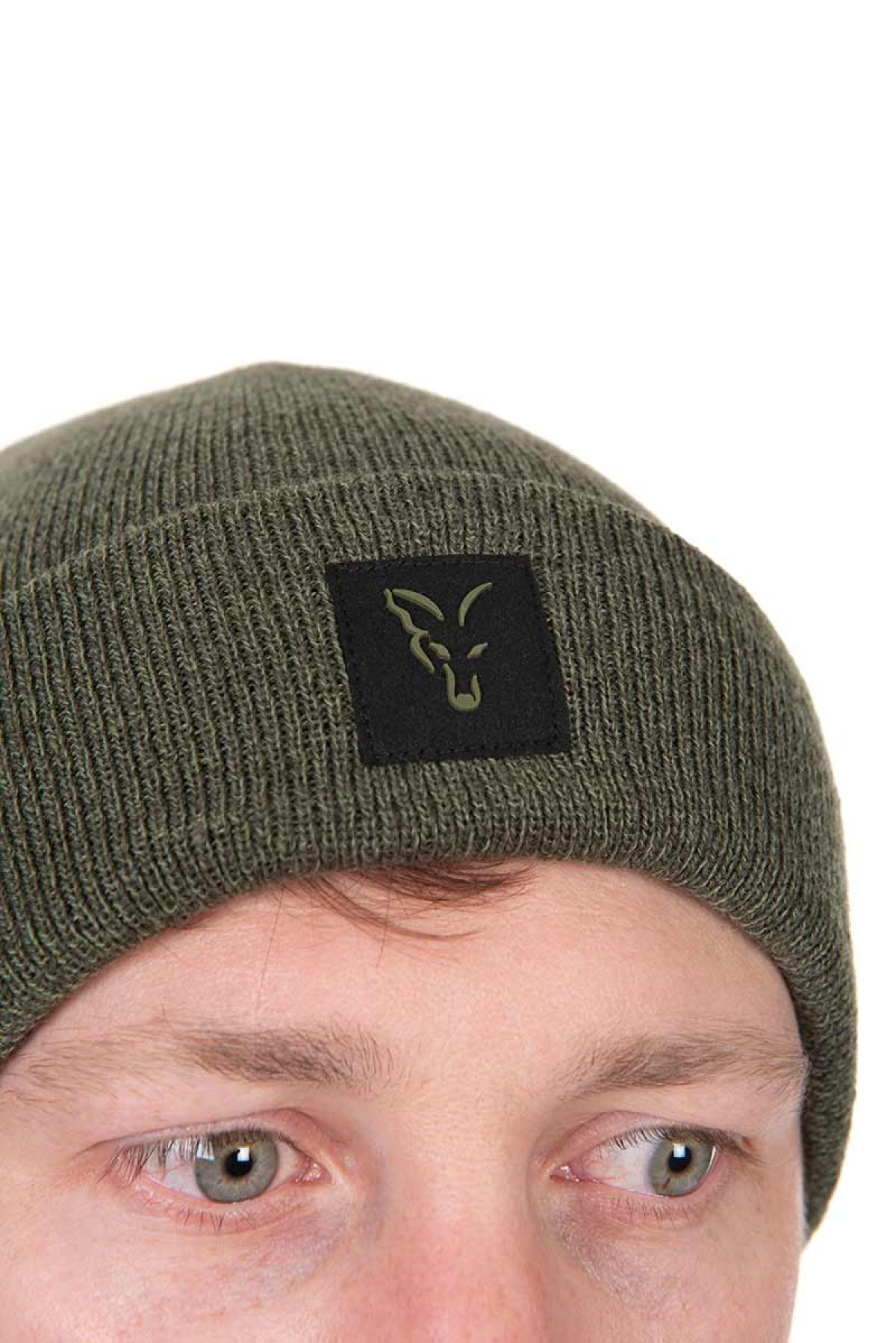 Fox Collection Beanie - Green/Black