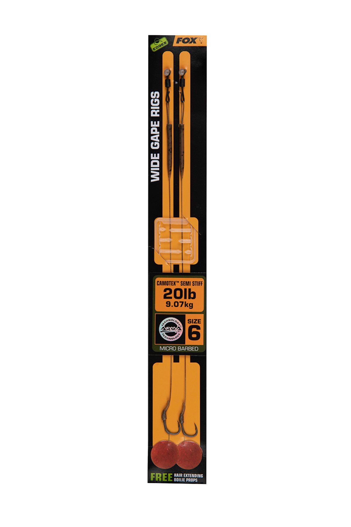 Fox EDGES™ Wide Gape Rigs 