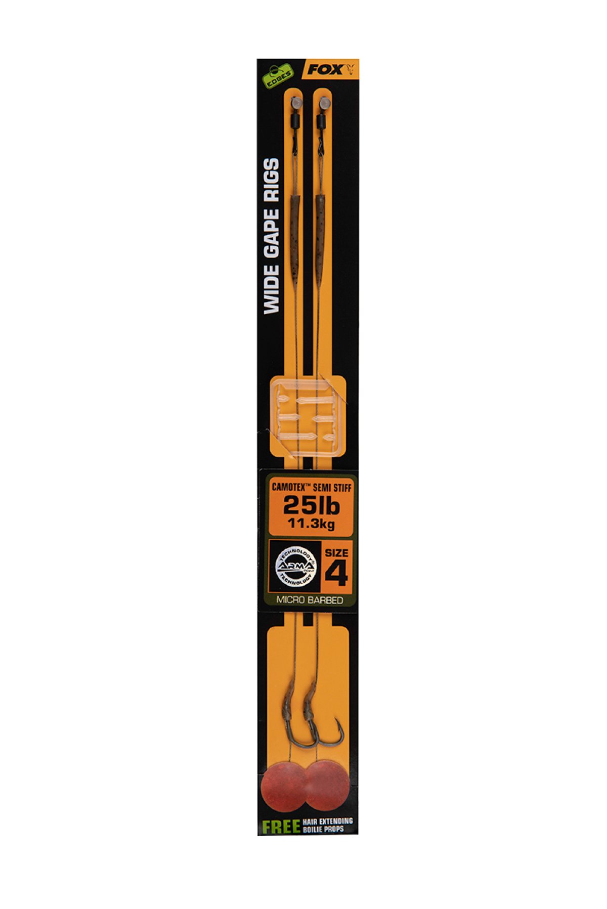 Fox EDGES™ Wide Gape Rigs 