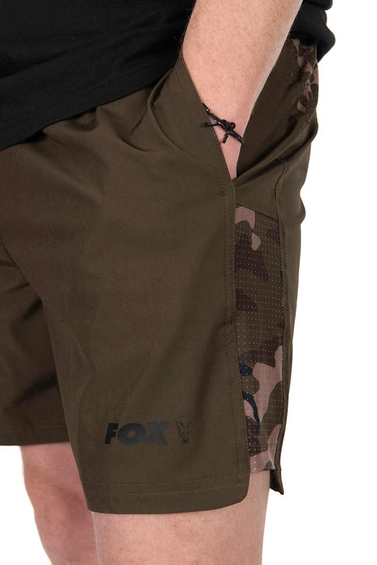 Fox Khaki/Camo - Plavecké kraťasy