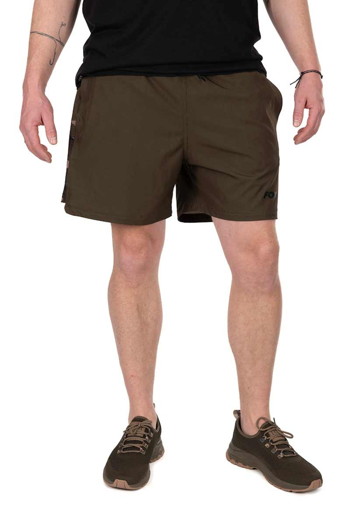 Fox Khaki/Camo - Plavecké kraťasy