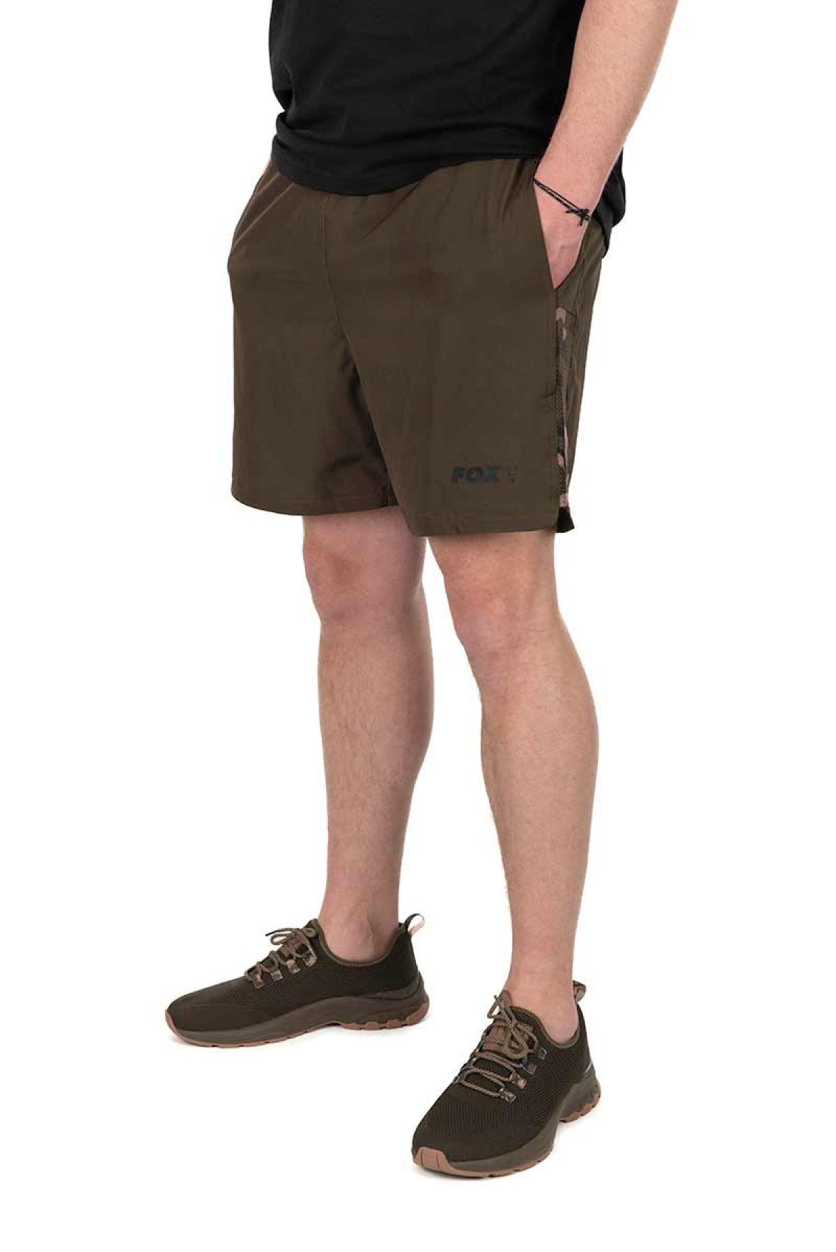 Fox Khaki/Camo - Plavecké kraťasy
