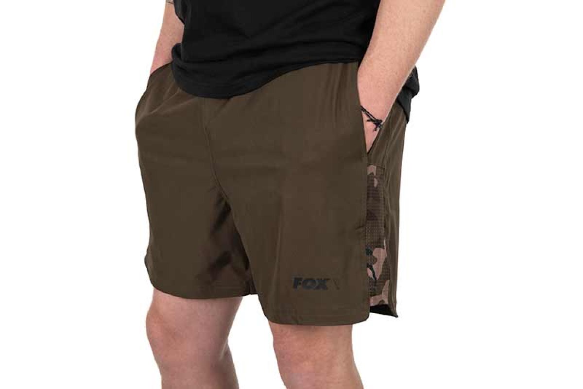 Fox Khaki/Camo - Plavecké kraťasy