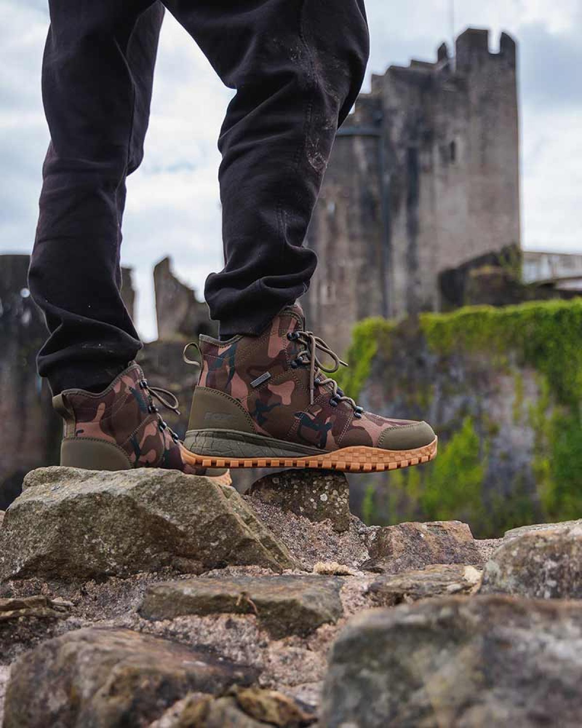 Fox Khaki/Camo V2 Boot