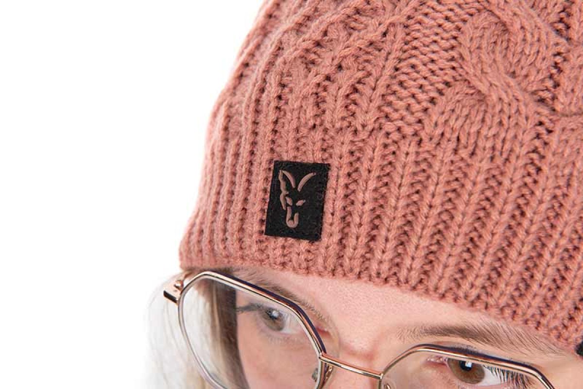 Fox Ladies Knitted Bobble Hat
