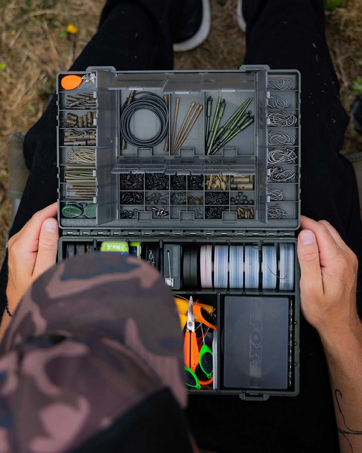 Fox “Loaded” Medium Tackle box 