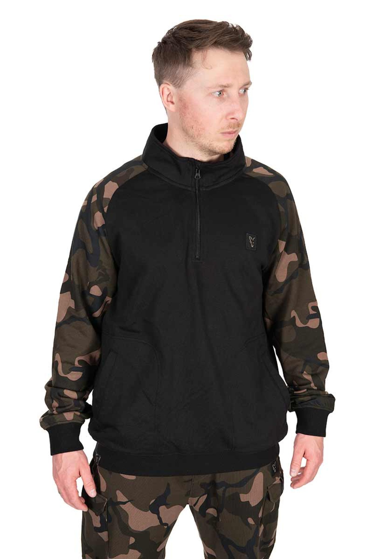 Fox LW Black/Camo QTR Zip