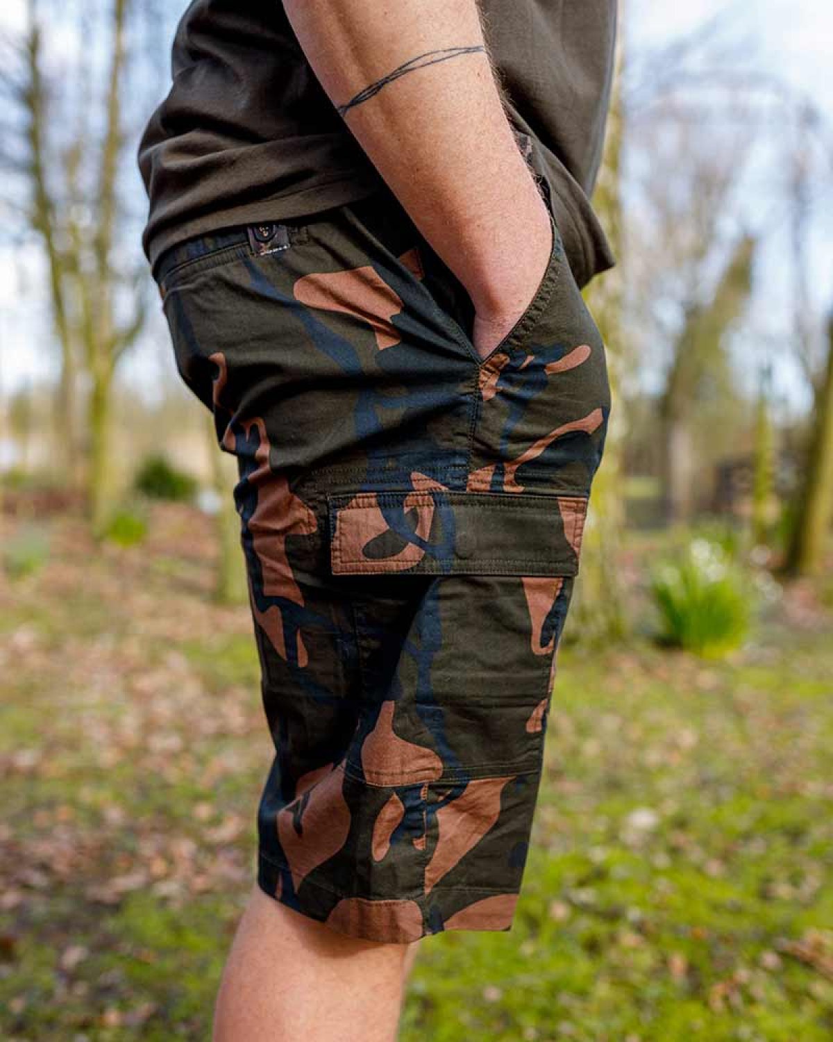 Fox LW Camo Combat Shorts