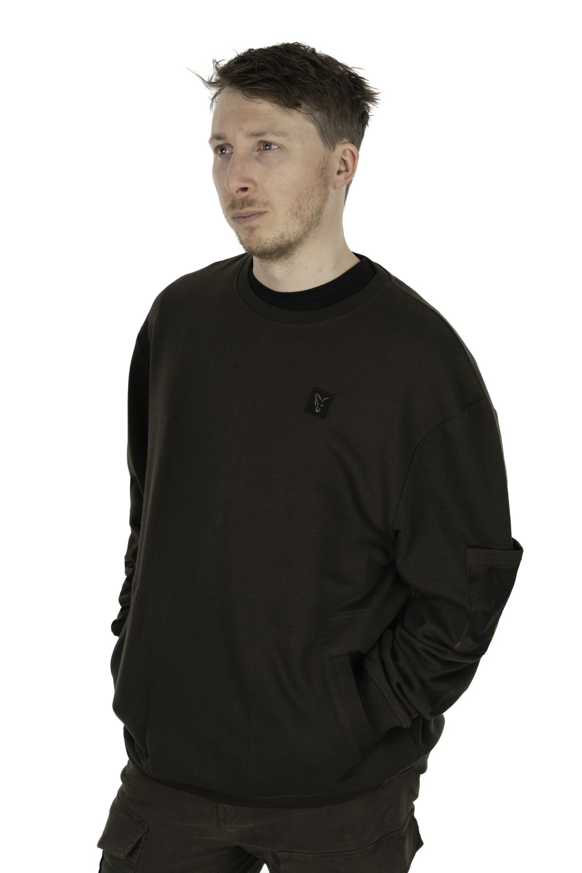  Fox LW Khaki Pullover