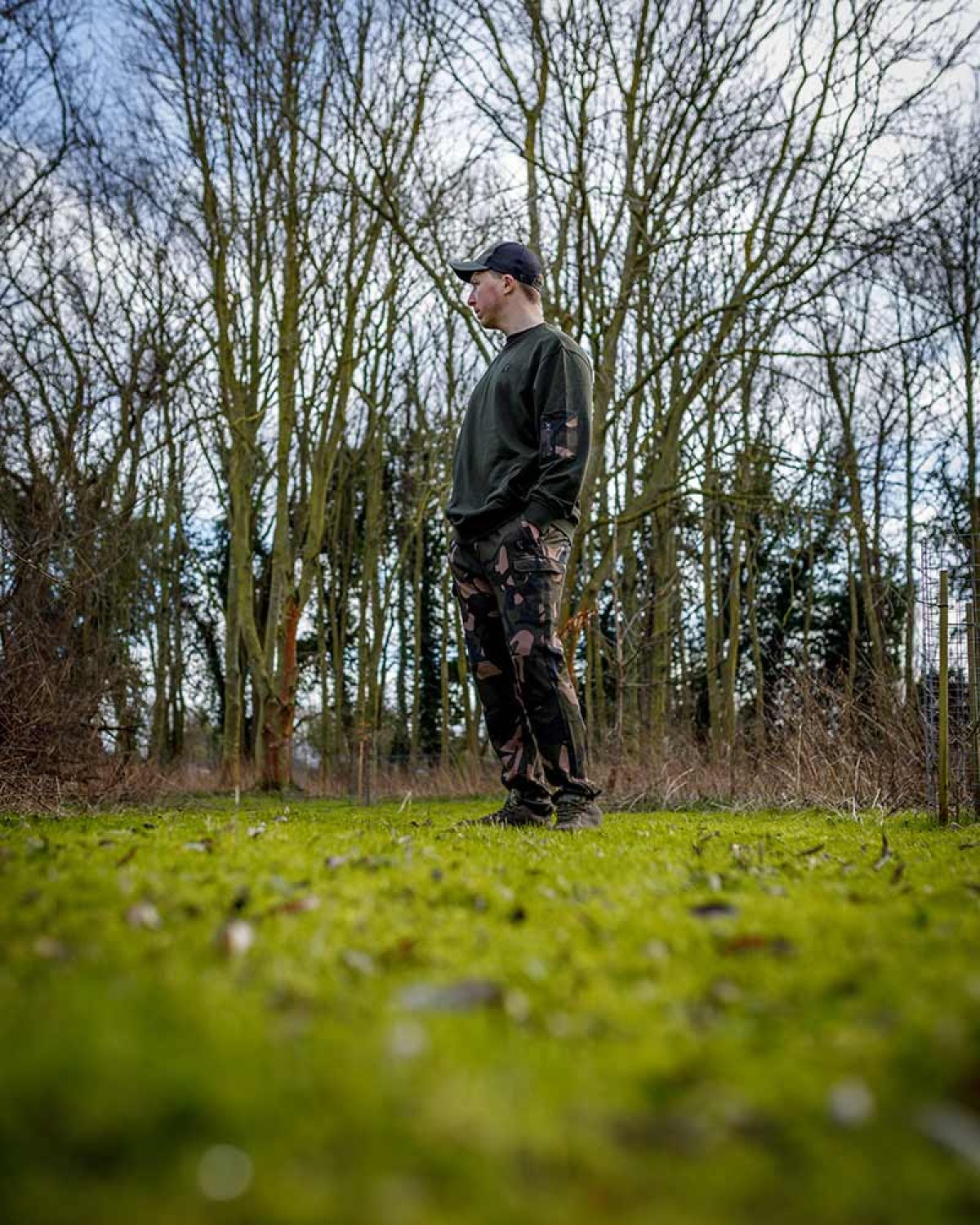  Fox LW Khaki Pullover
