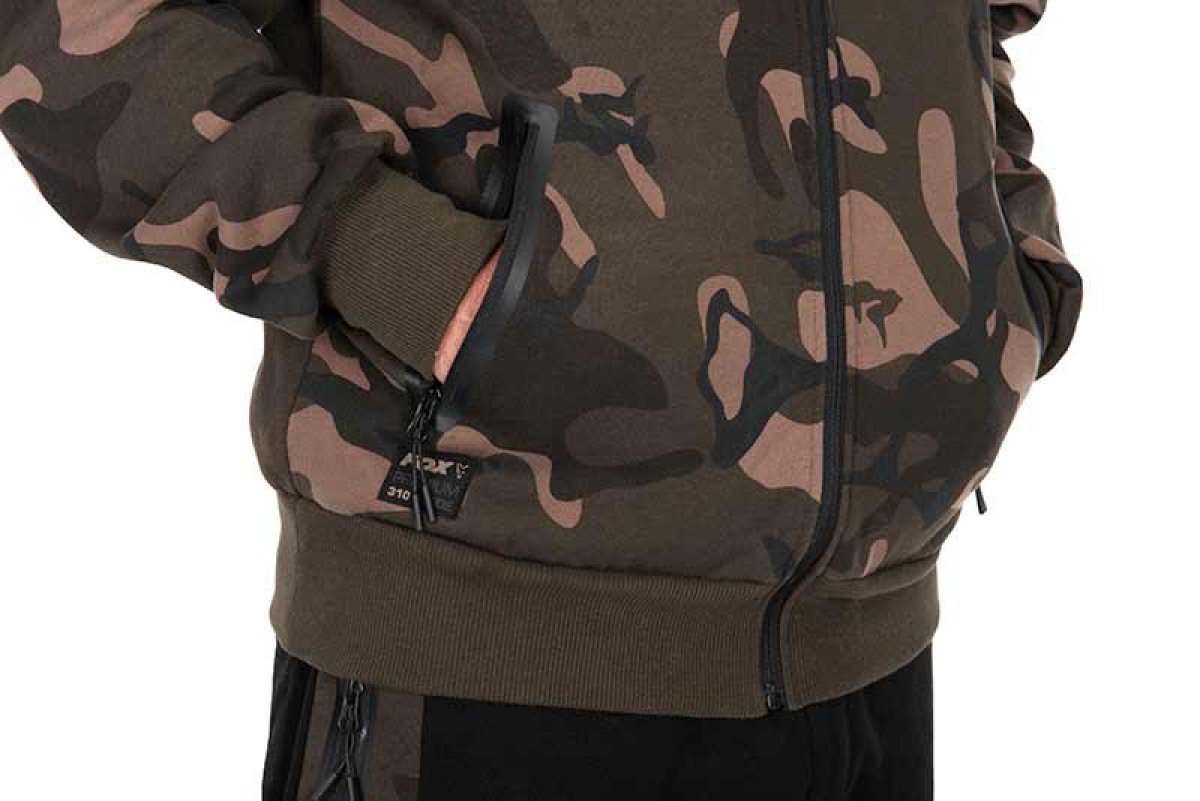 Fox Premium 310 Zipped Hoodie - Camo 