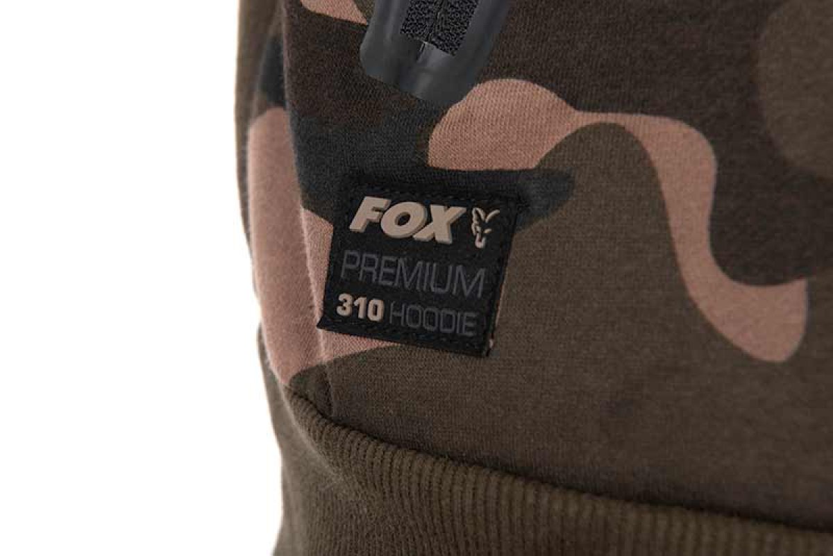 Fox Premium 310 Zipped Hoodie - Camo 