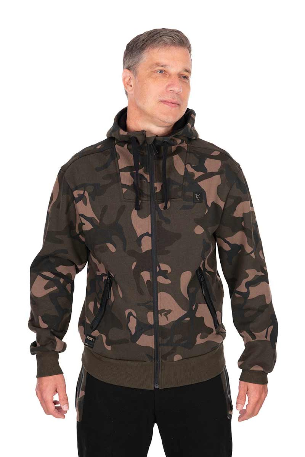 Fox Premium 310 Zipped Hoodie - Camo 
