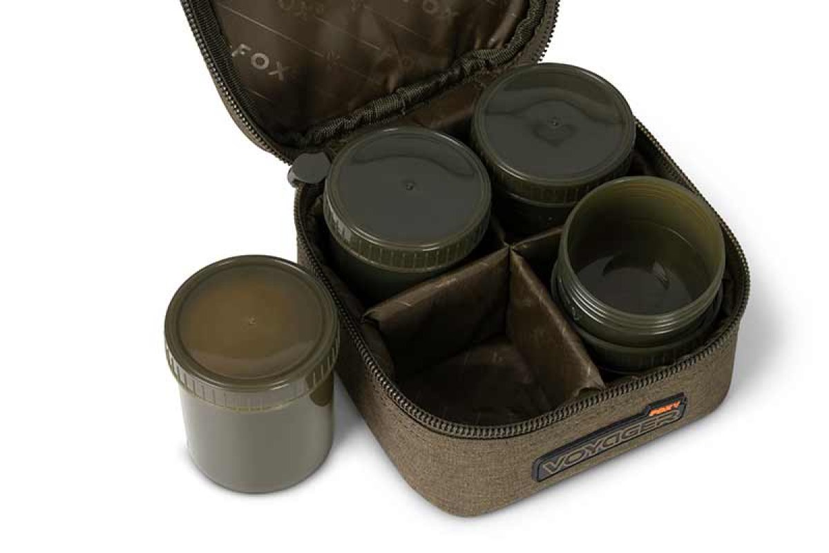 Fox Voyager® 6 Pot Hookbait Case