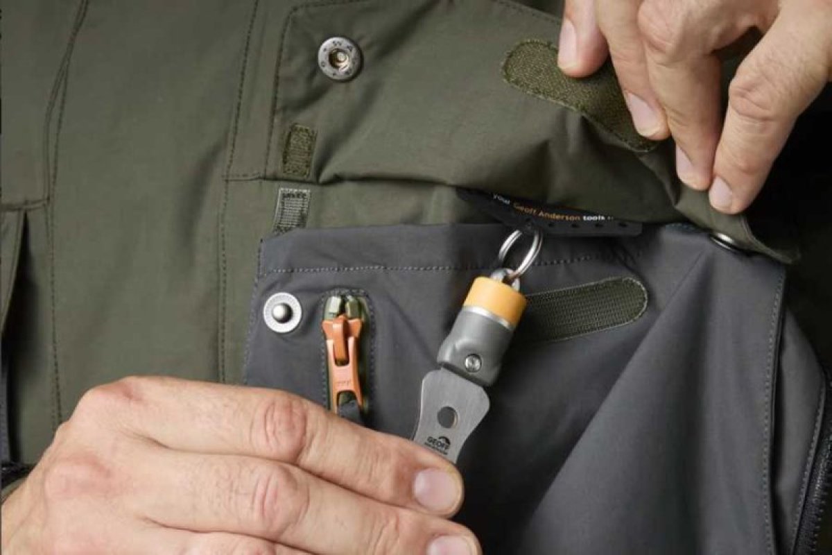 Geoff Anderson brodicí bunda WS Light zelená XL