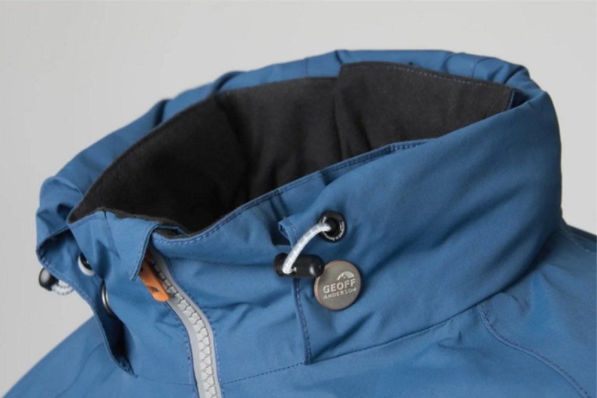 Geoff Anderson bunda DOZER Light modrá+kalhoty URUS LIGHT černé set 2X 1384