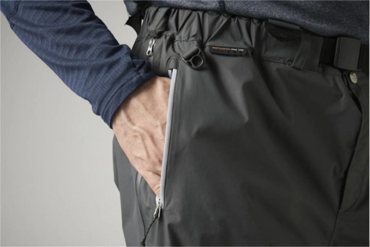 Geoff Anderson bunda DOZER Light modrá+kalhoty URUS LIGHT černé set S 1380