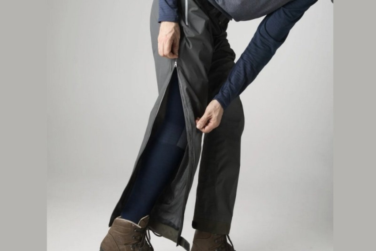 Geoff Anderson kalhoty Urus light černé 4XL
