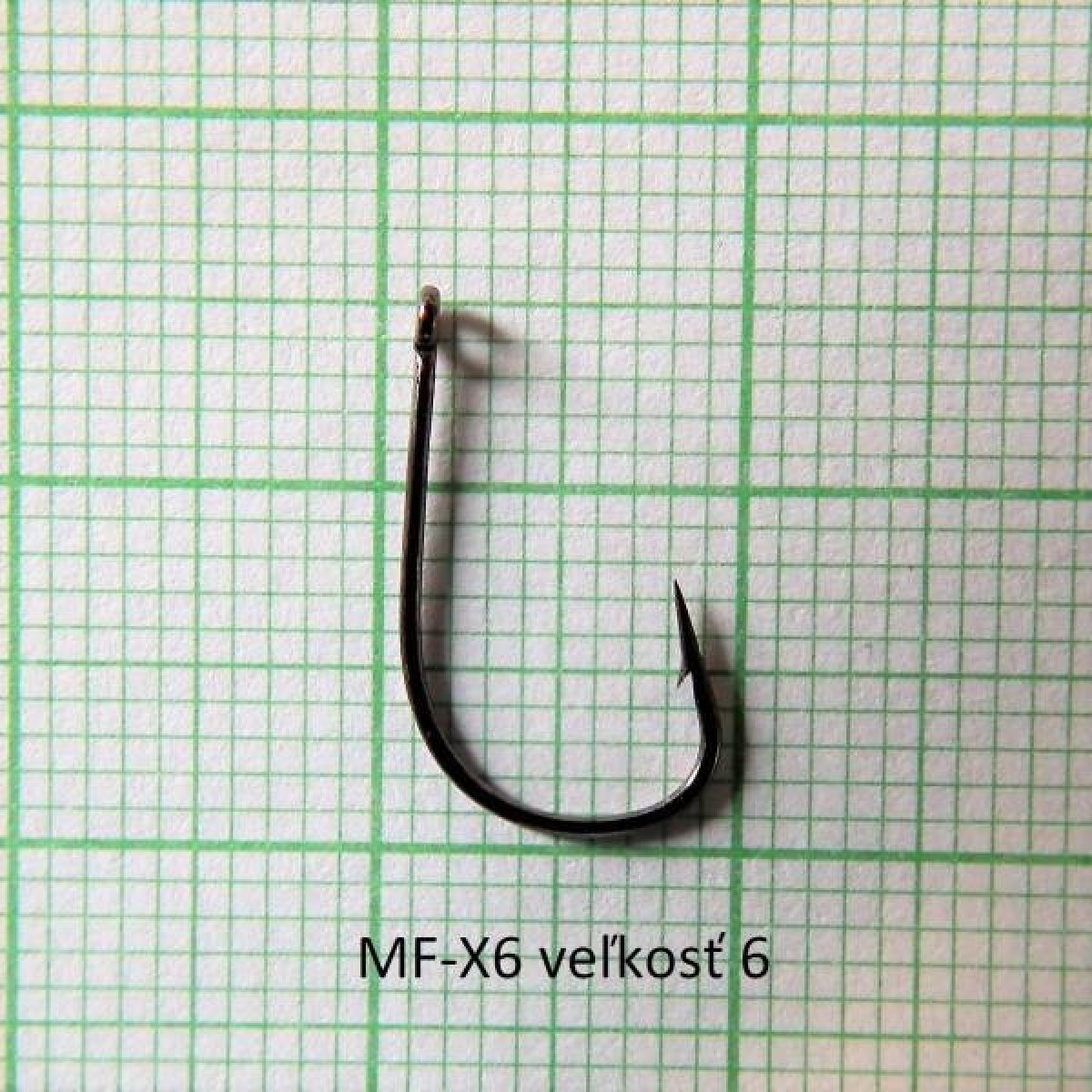 Háček - Profi Method Feeder MF X6 / 10ks balení vel. 12