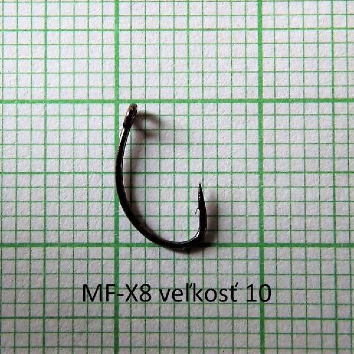 Háček - Profi Method Feeder MF X8 / 10ks balení vel.12