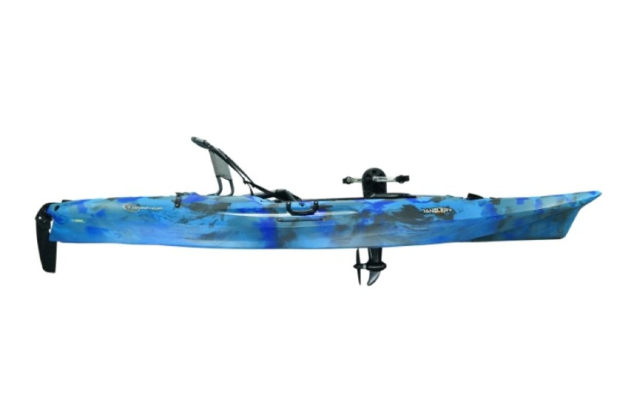 Kajak ANGLER 120 RAPID PEDAL DRIVE 375cm Urban Camo