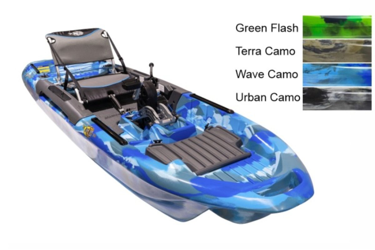 Kajak BIG FISH 103 PROFISH DRIVE 320cm Terra Camo