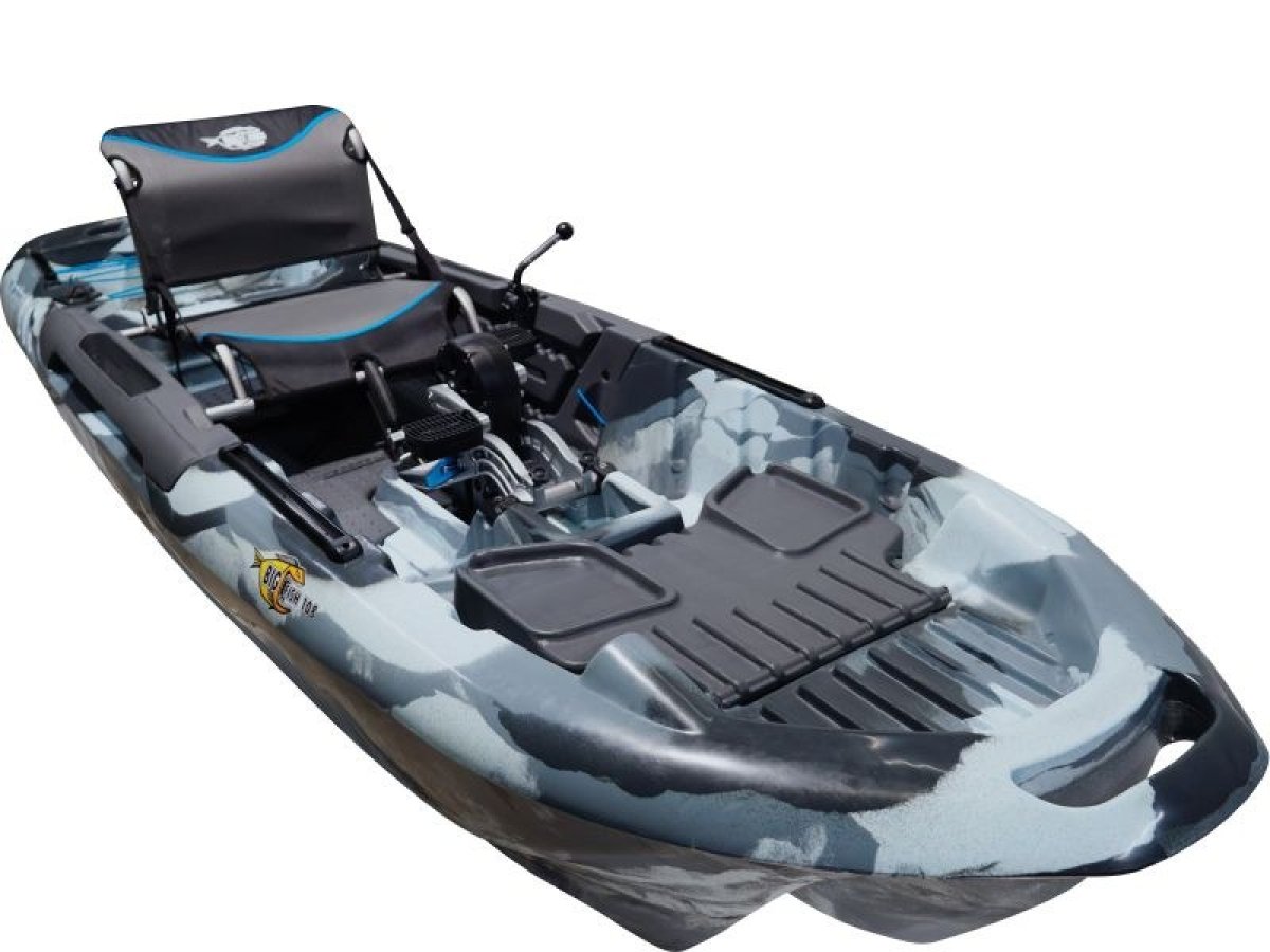Kajak BIG FISH 108 PROFISH DRIVE 335cm Green Flash