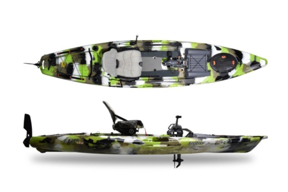 Kajak LURE 13.5 V2 OVERDRIVE READY 418cm PDL Ocean Camo
