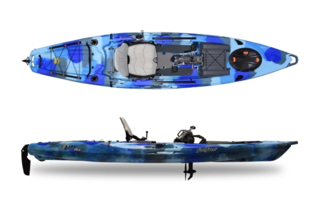 Kajak LURE 13.5 V2 OVERDRIVE READY 418cm PDL Ocean Camo