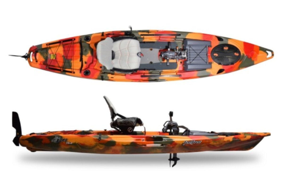 Kajak LURE 13.5 V2 OVERDRIVE READY 418cm PDL Ocean Camo