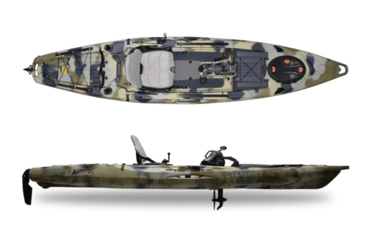 Kajak LURE 13.5 V2 OVERDRIVE READY 418cm PDL Ocean Camo