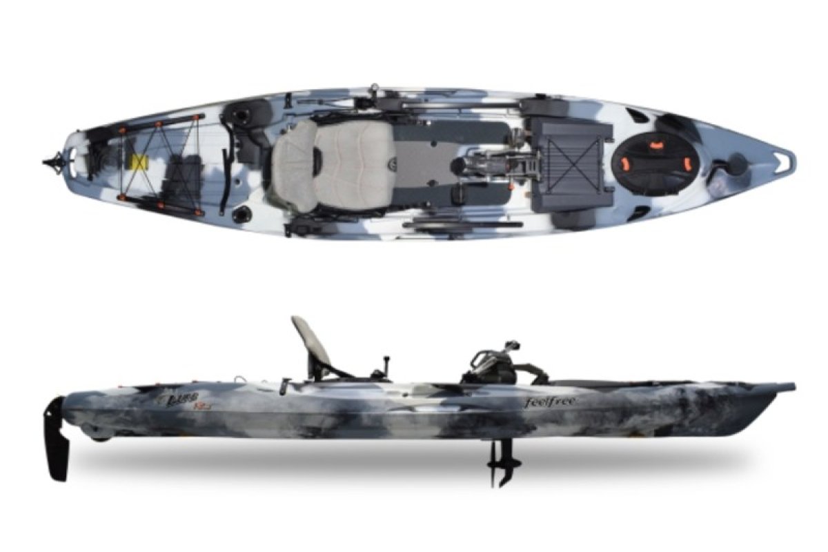 Kajak LURE 13.5 V2 OVERDRIVE READY 418cm PDL Ocean Camo