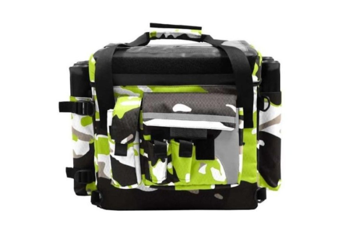 Kajak taška CRATE BAG Lime Camo