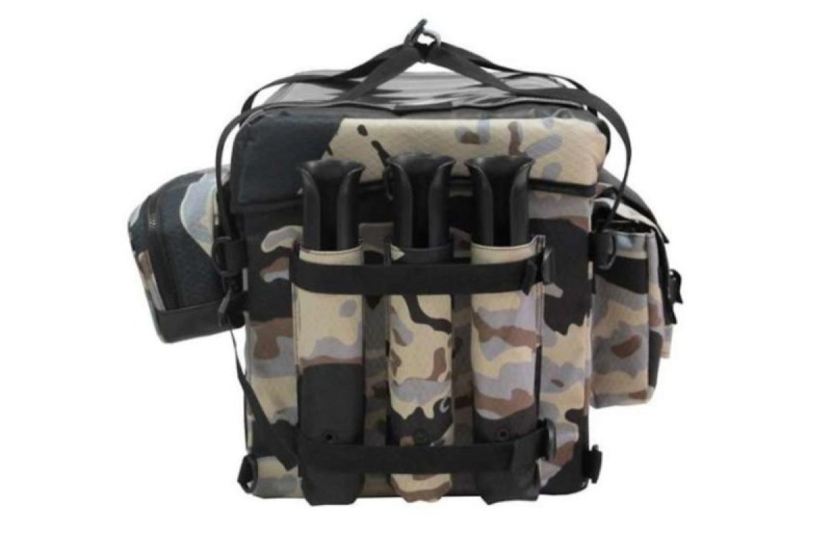 Kajak taška CRATE BAG Lime Camo