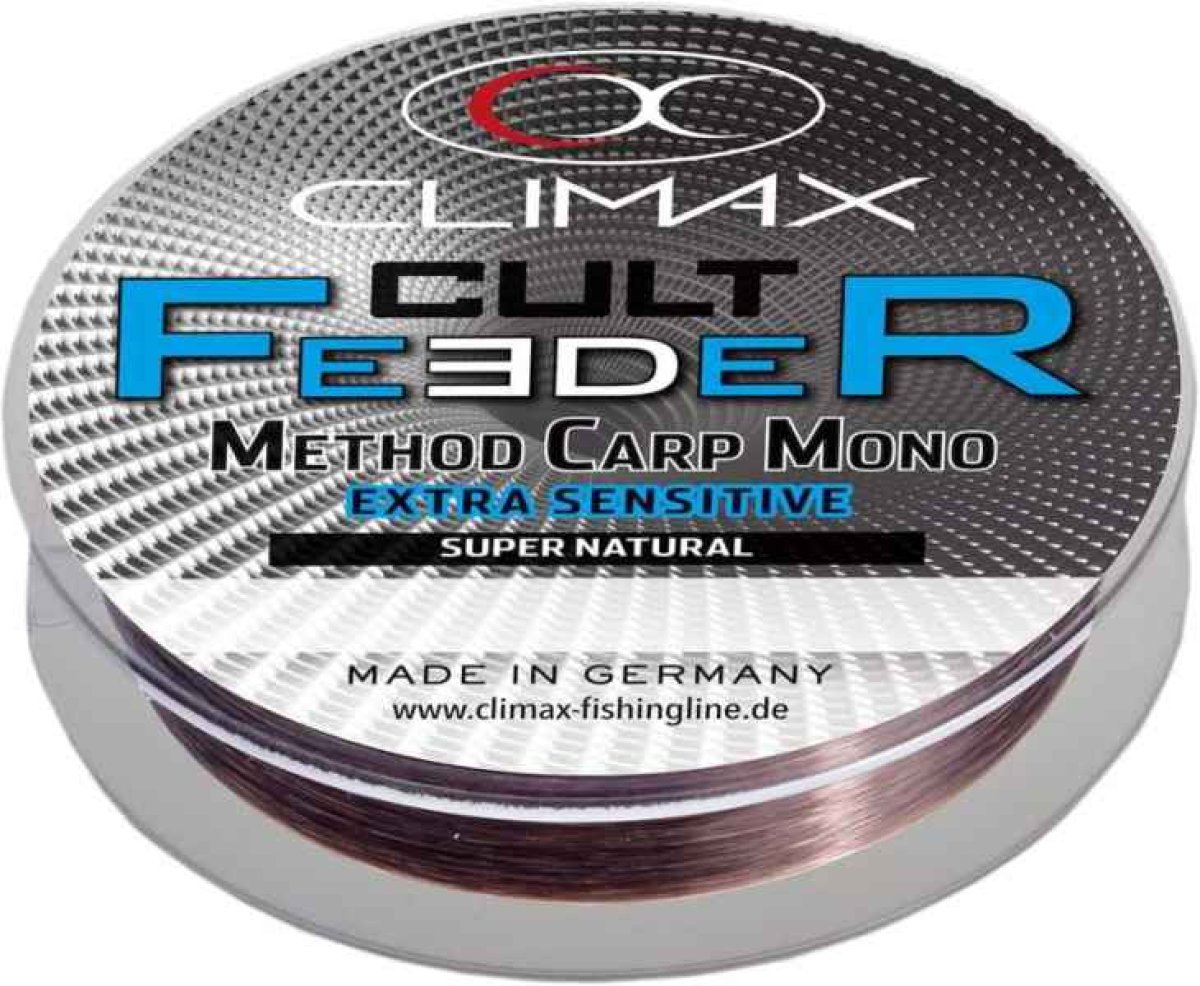 Kaprový silon CLIMAX CULT Feeder Method Carp 300m 0,25mm / 5,0kg Kaprový silon CLIMAX CULT Feeder Method Carp 300m 0,25mm / 5,0kg