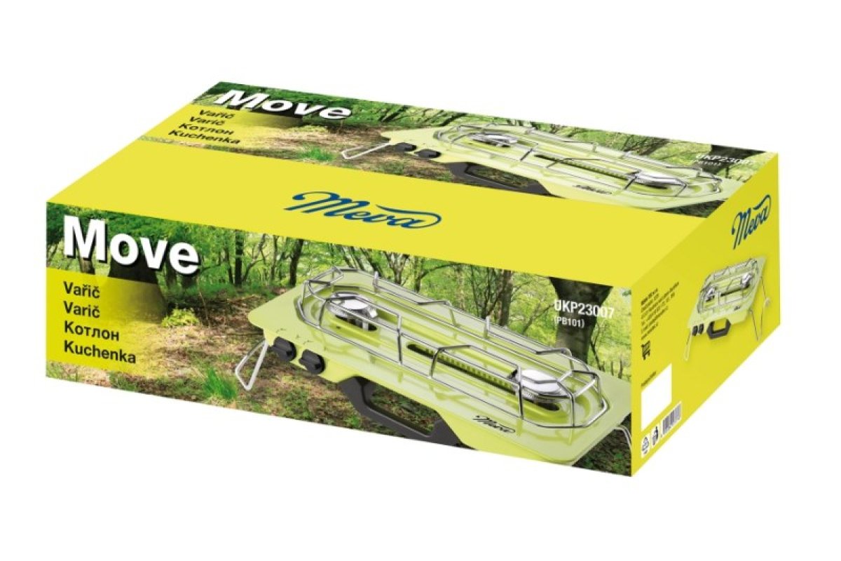 Kartušový dvouvařič MOVE s posuvným hořákem
