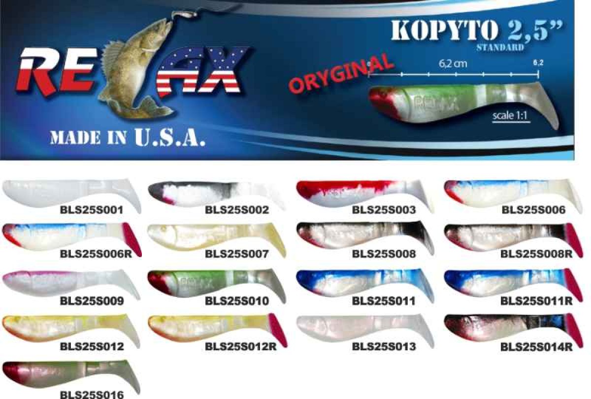 kopyto RK 2,5 (6,2cm) cena 1ks/bal10ks 2805