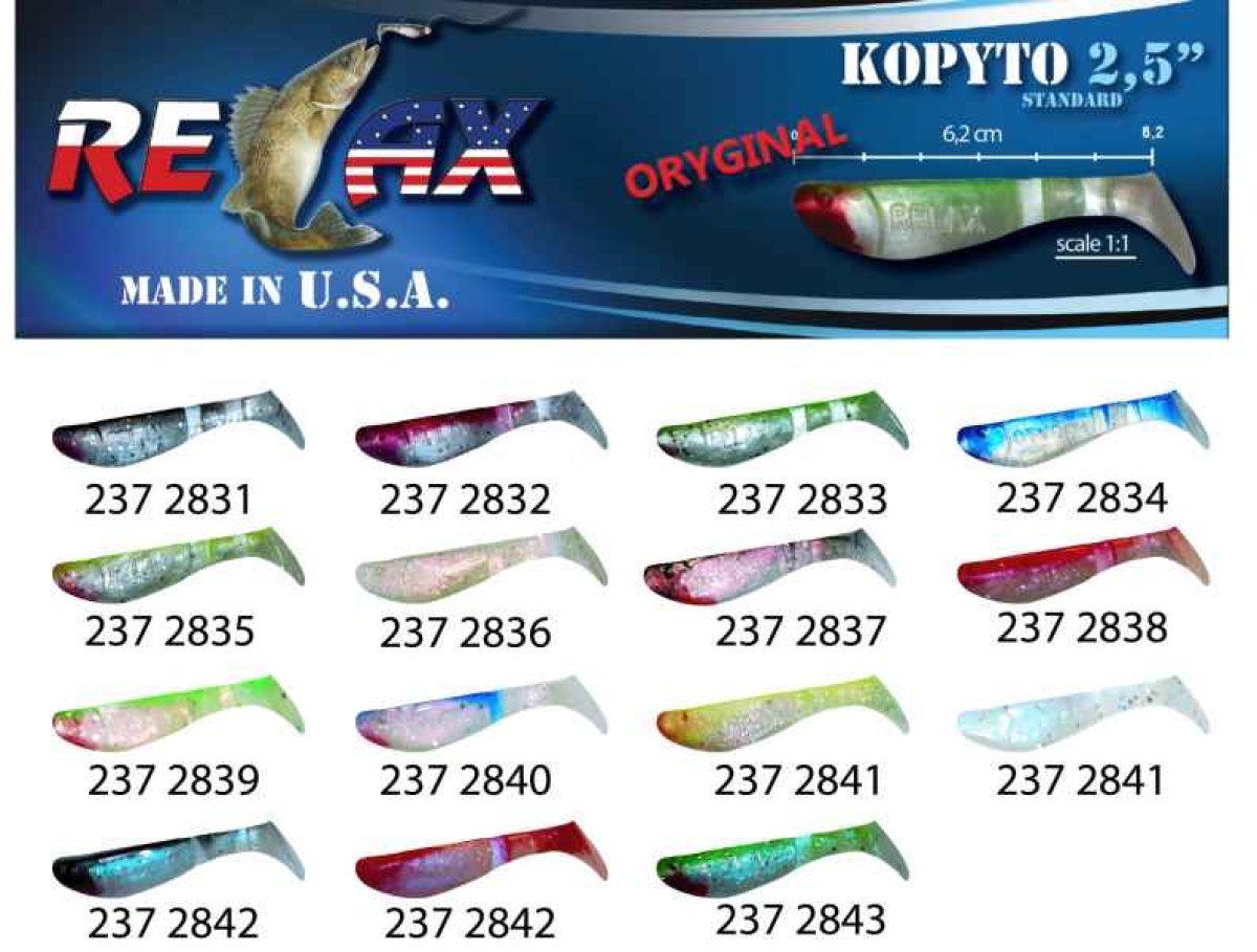kopyto RK 2,5 (6,2cm) cena 1ks/bal10ks 2837