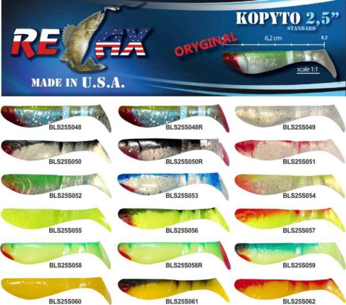 kopyto RK 2,5 (6,2cm) cena 1ks/bal10ks 2855