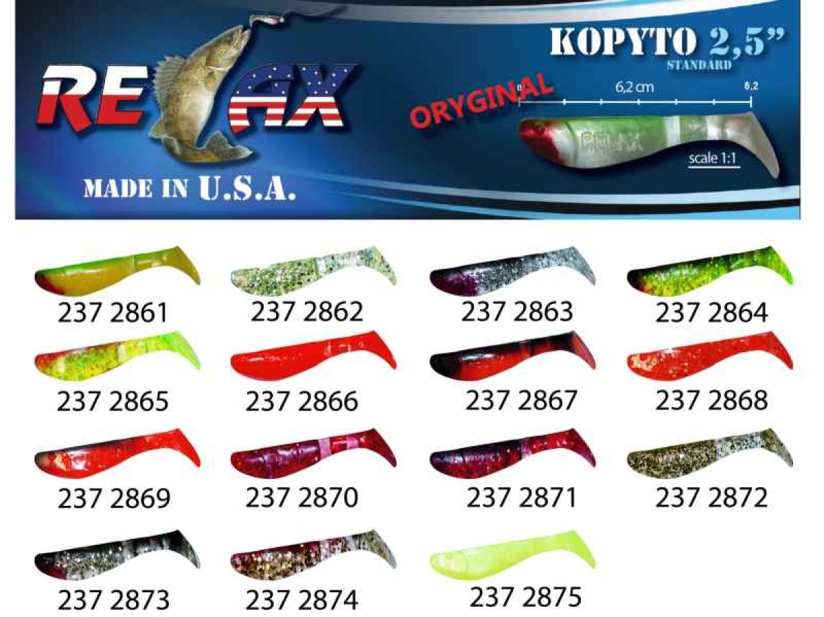 kopyto RK 2,5 (6,2cm) cena 1ks/bal10ks 2861